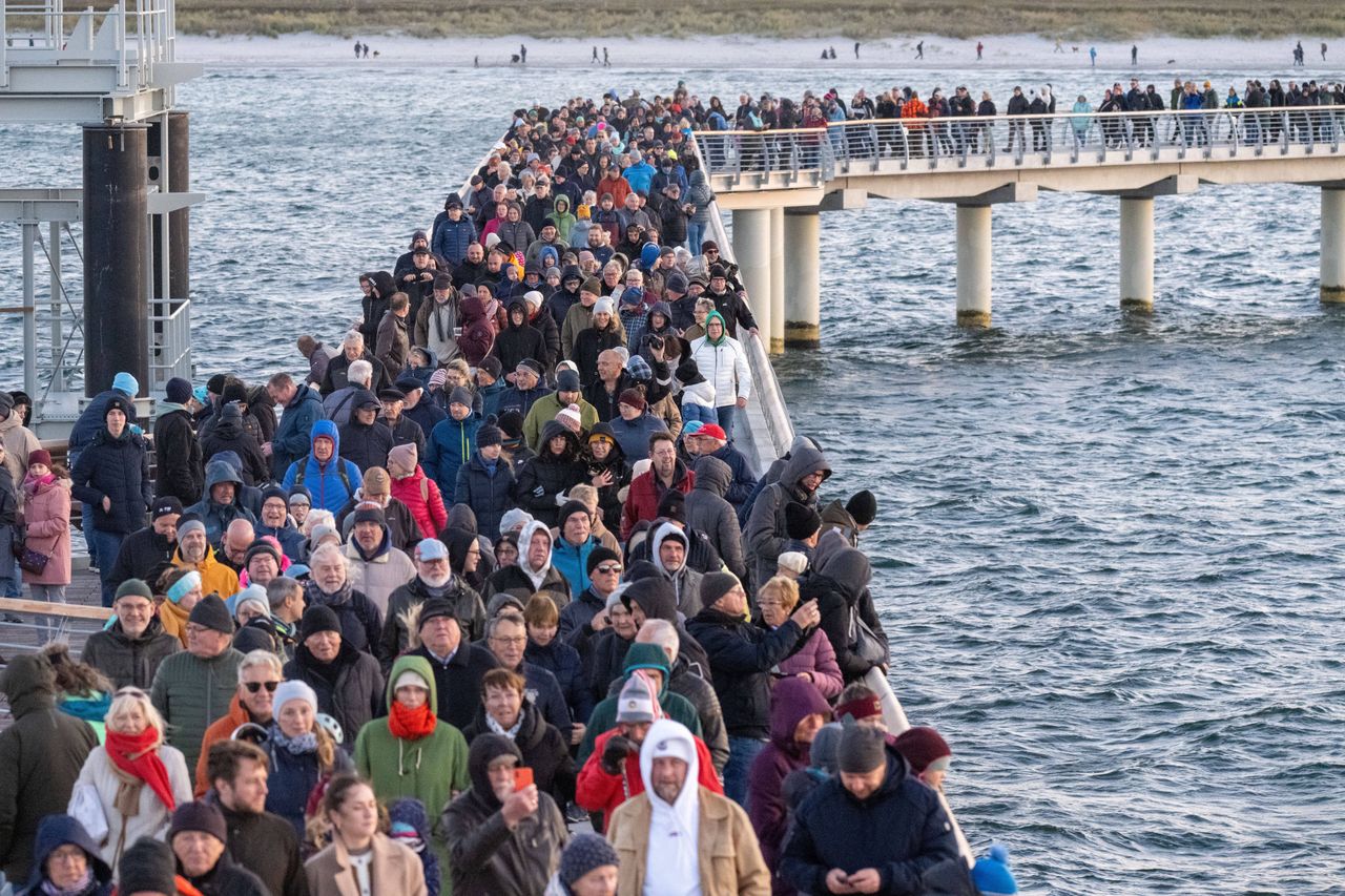 Tłumy w niemieckim kurorcie. Inwestycja pochłonęła krocie