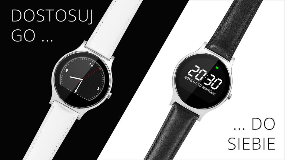 Kruger&Matz Style to niedrogi smartwatch z okrągłym ekranem 4