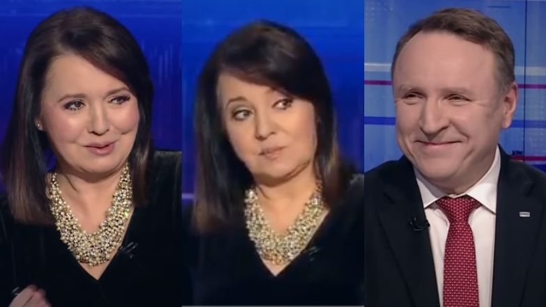 Danuta Holecka wypytuje Jacka Kurskiego o Sylwestra Marzeń