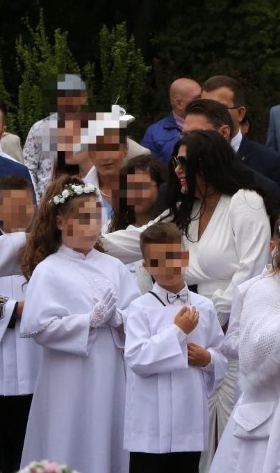 Iwona Węgrowska z córką