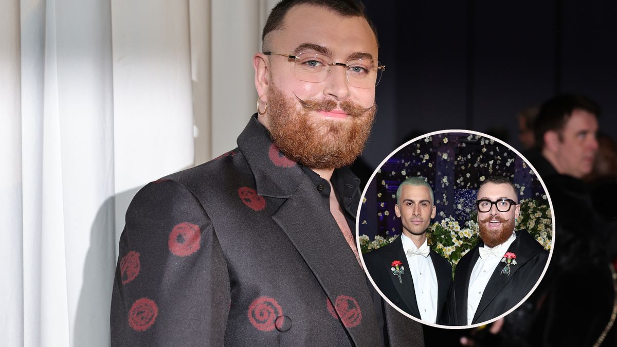 Sam Smith pojawił się na MET gali z partnerem