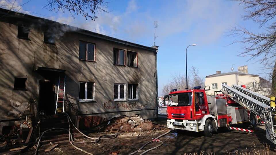 Pożar w Lublinie. Kilka rodzin bez mieszkań