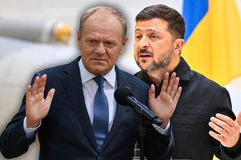 "Szlag mnie trafia". Tusk komentuje napięcia w relacjach z Kijowem