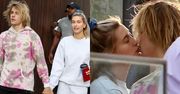Justin Bieber i Hailey Baldwin całują się na romantycznym spacerze (ZDJĘCIA)