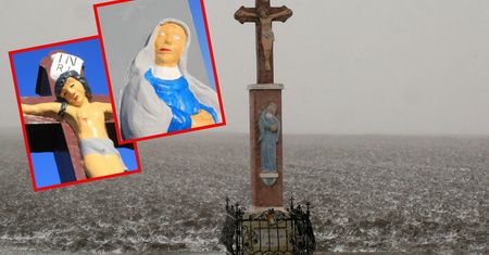 Odnowił 200-letnią kapliczkę. Artysta na celowniku prokuratury