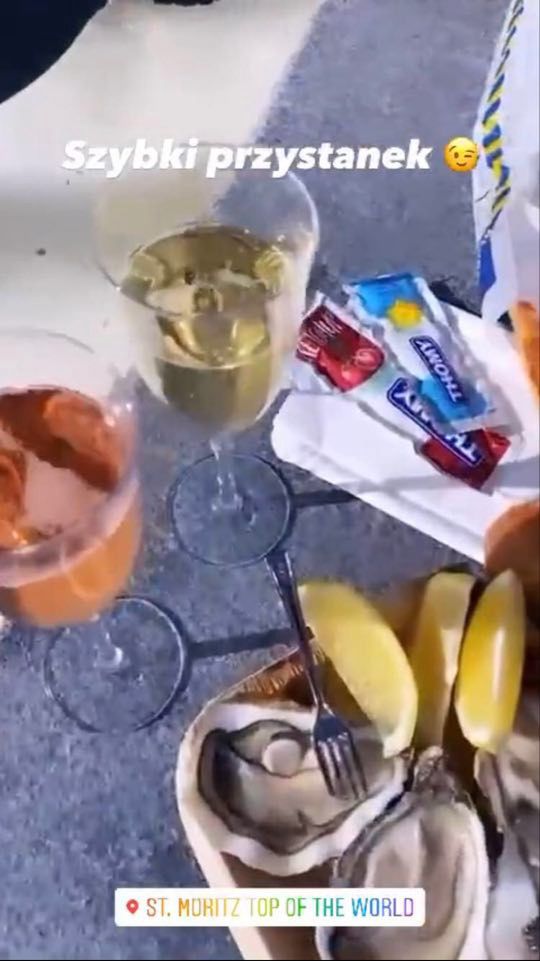 Joanna Przetakiewicz na urlopie w Szwajcarii