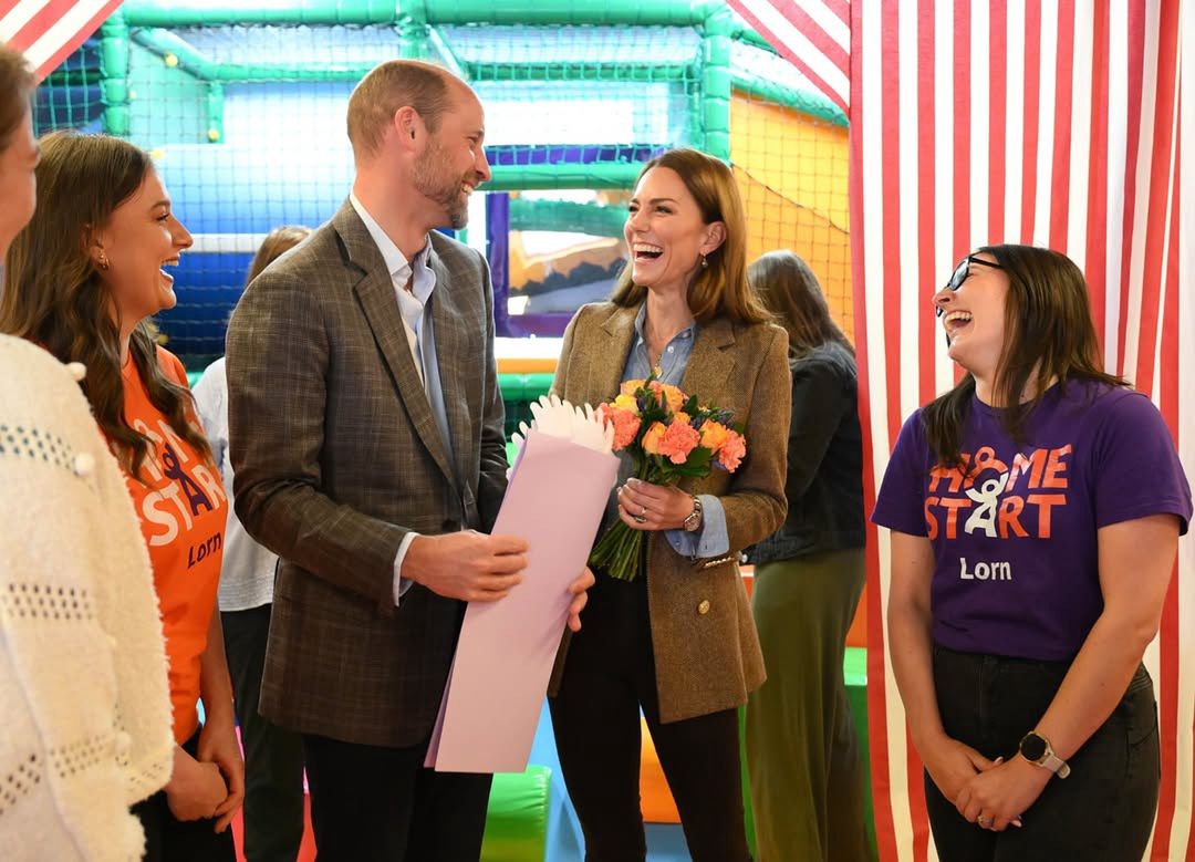 Książę William i księżna Kate podczas wizyty na wyspie Mull