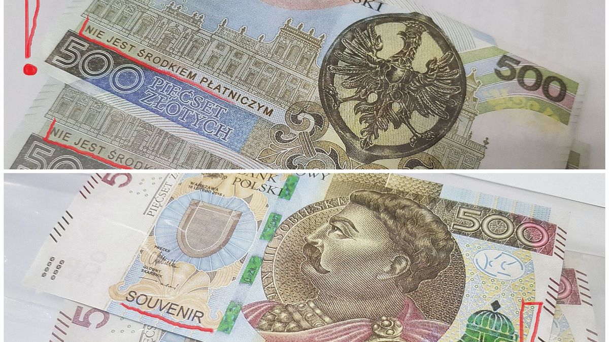 Zapłacili zabawkowymi pieniędzmi. Teraz szuka ich policja