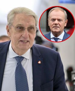 Tusk zwrócił się do Wołoszańskiego. "Bardzo mnie namawiał"