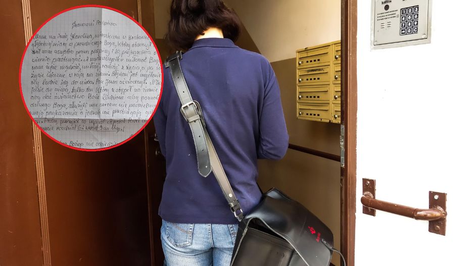 Pani Iwona znalazła w skrzynce dziwny list