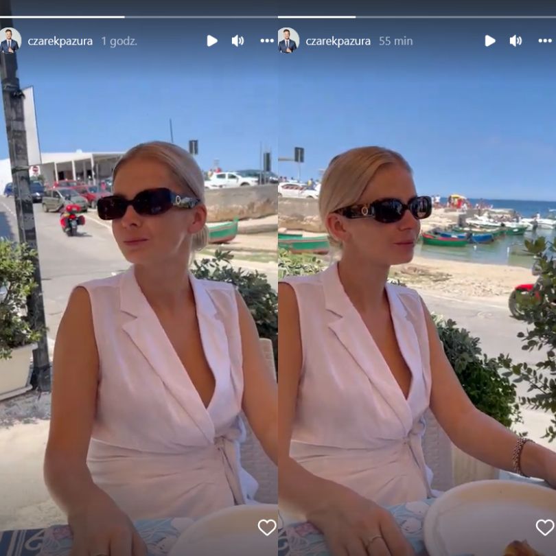 Edyta i Cezary Pazurowie relaksują się na wakacjach we Włoszech