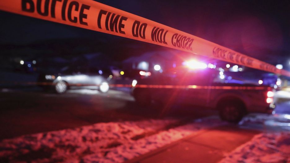 Temporary
Police tape surrounds the crime scene in Enoch, Utah, where eight members of a family were found from gunshot wounds, Wednesday, Jan. 4, 2023. (Ben B. Braun/The Deseret News via AP)
Ben B. Braun