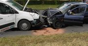 Wypadek drogowy na ulicy Bałtowskiej
