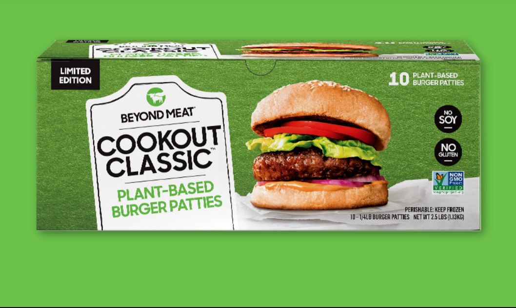 Burger produkowany przez Beyond Meat.