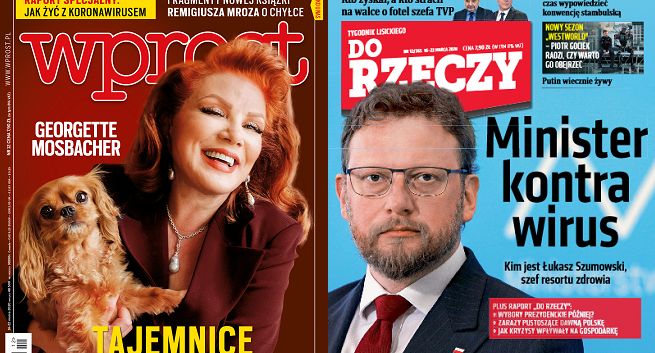 Nowe numery „Wprost” i „Do Rzeczy” bez wersji drukowanej, tylko w formie cyfrowej
