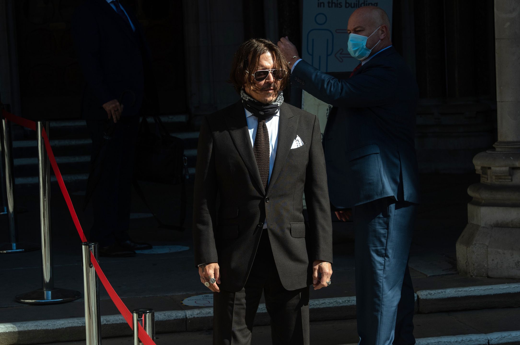 Johnny Depp oskarża Amber Heard o spożywanie dwóch butelek wina dziennie