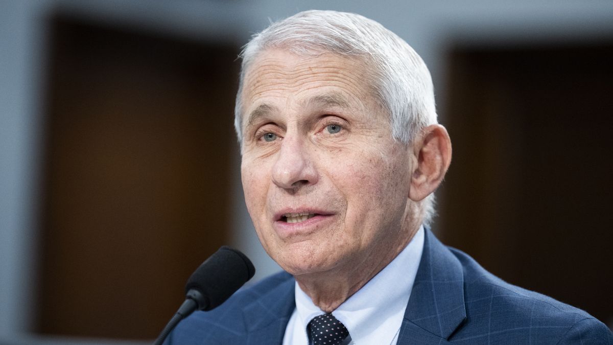 UNITED STATES - MAY 11: Anthony S. Fauci, director of the National Institute of Allergy and Infectious Diseases, testifies during the House Appropriations Subcommittee on Labor, Health and Human Services, Education, and Related Agencies hearing titled FY2023 Budget Request for the National Institutes of Health, in Rayburn Building on Wednesday, May 11, 2022. (Tom Williams/CQ-Roll Call, Inc via Getty Images/)