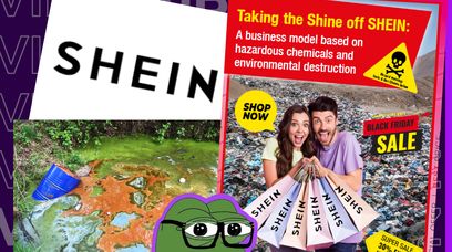 Greenpeace bada ubrania SHEIN i wykrywa toksyczne substancje