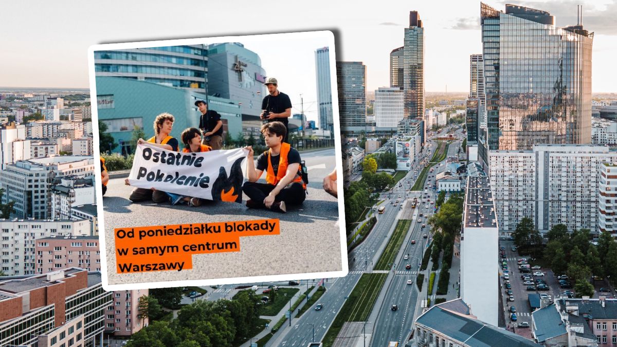 Aktywiści chcą blokować Warszawę od 2 września