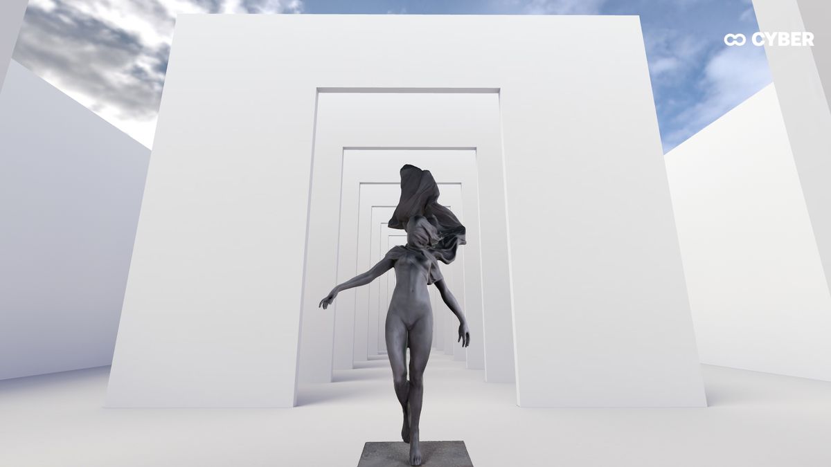 Rzeźba NFT Tomasza Górnickiego