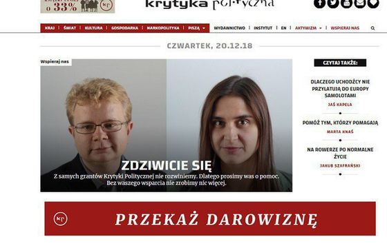 Wydawca „Krytyki Politycznej” urósł na grantach. Znów z zyskiem
