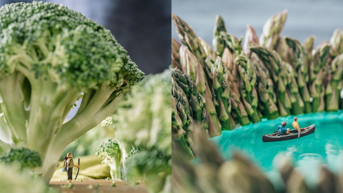 Nieznane światy miniatur we własnym domu. Fotografka pokazała szczyt kreatywności! 1