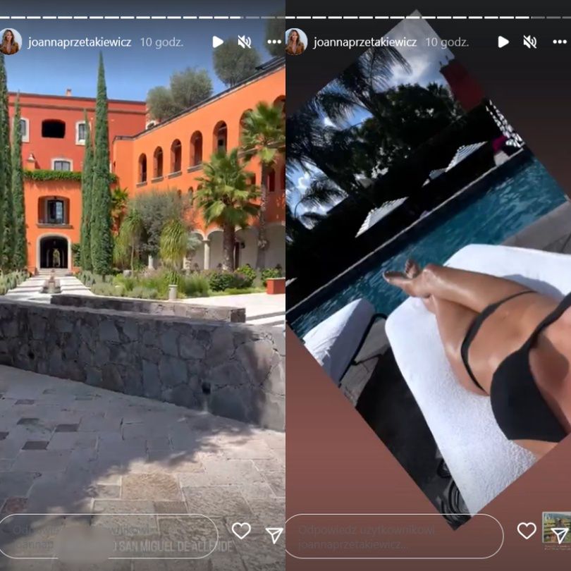 Joanna Przetakiewicz wypoczywa w Meksyku na wakacjach z synem