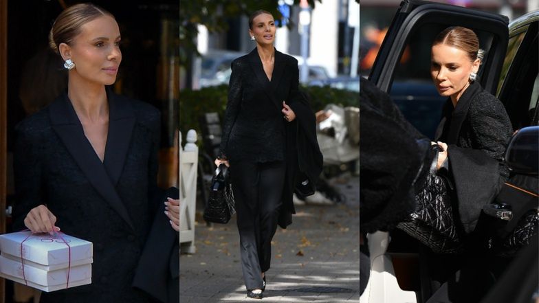 Izabela Janachowska została przywieziona do cukierni