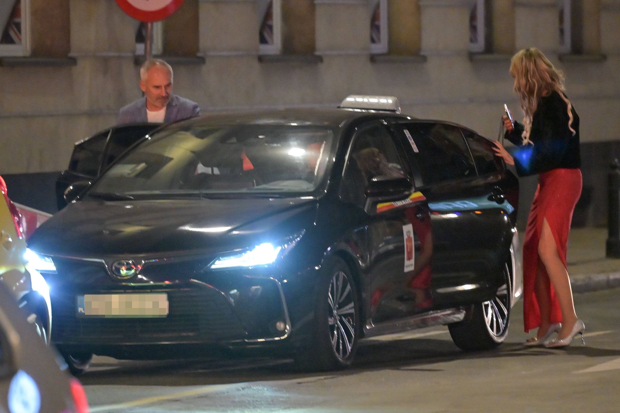 Jacek Kopczyński z partnerką na randce