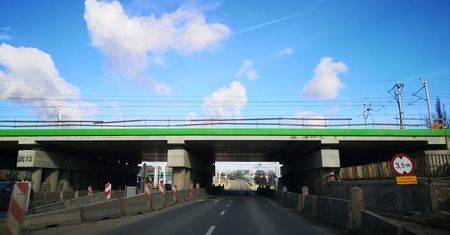 Od wtorku zmiana organizacji ruchu pod wiaduktem na ul. Diamentowej