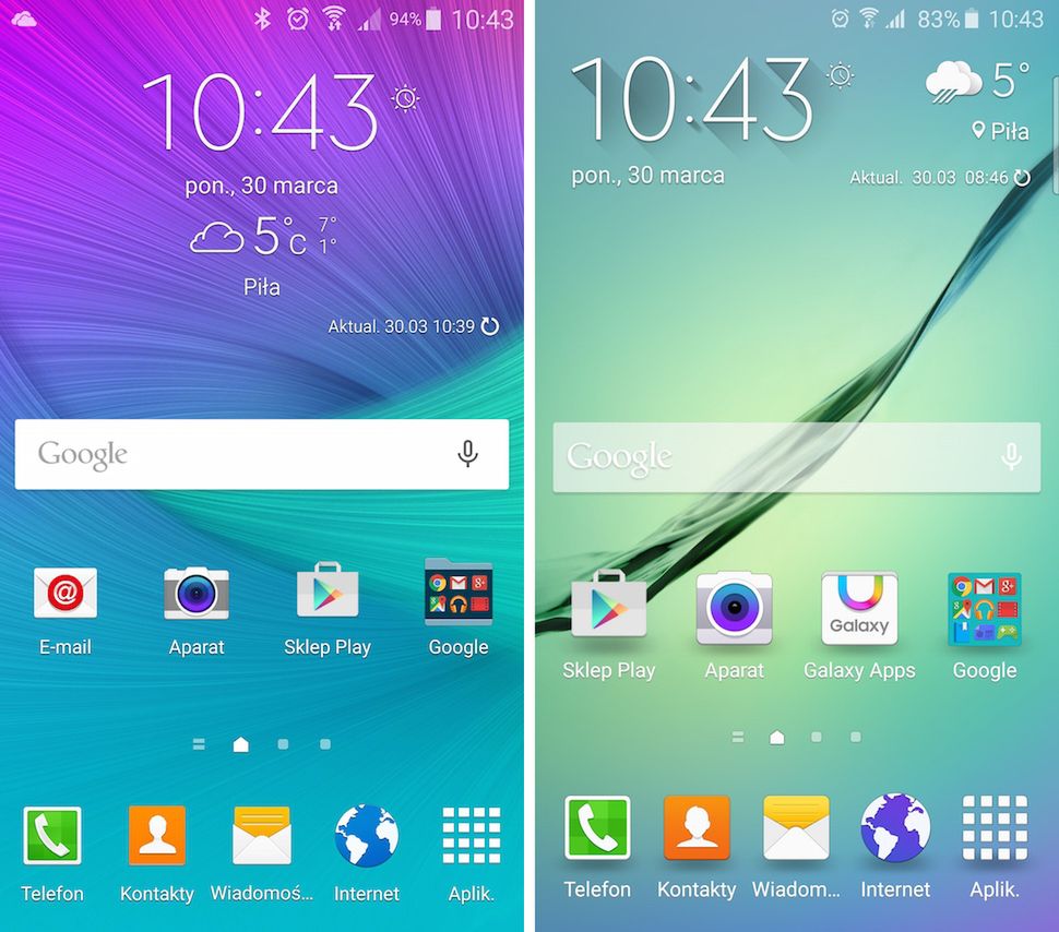 Galaxy S6 (edge) - przegląd interfejsu. Jak zmienił się TouchWiz? 2