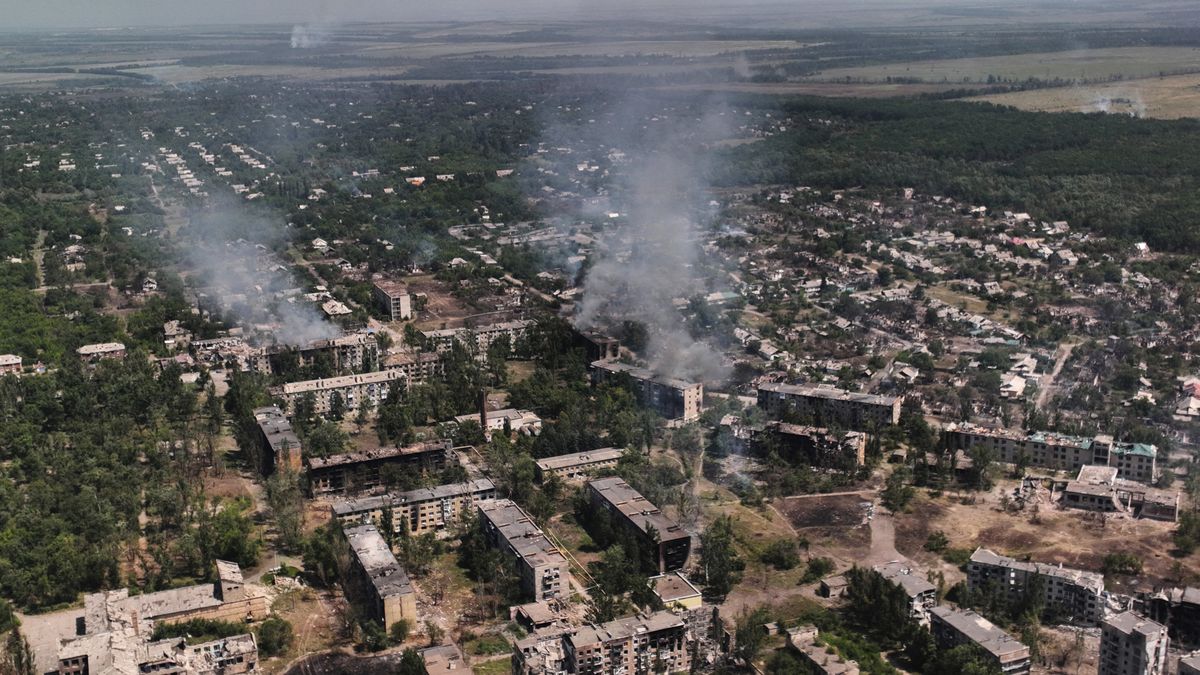 Zniszczenia w Torećku, zdjęcie z 5 lipca br.