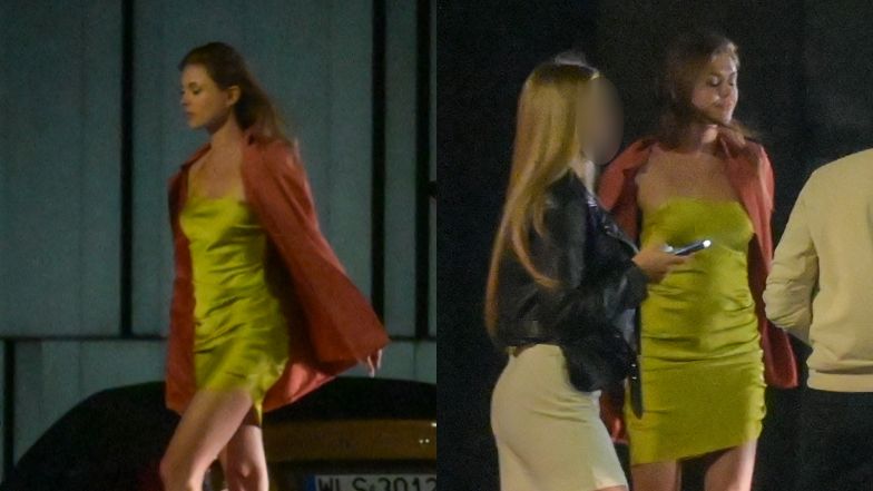 Joanna Opozda wraca nad ranem z klubu