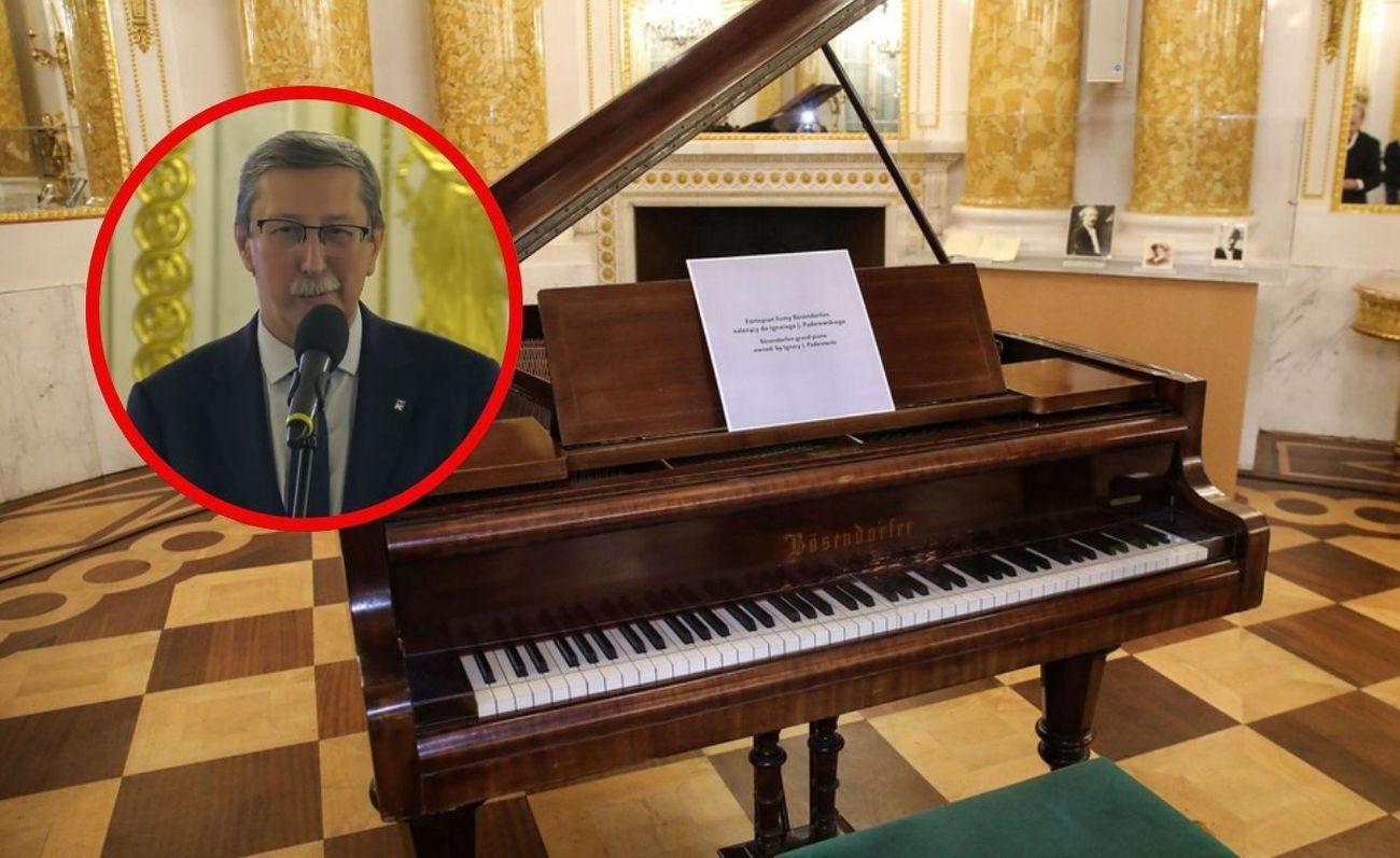 Jan Żaryn i "drogocenny" fortepian mistrza