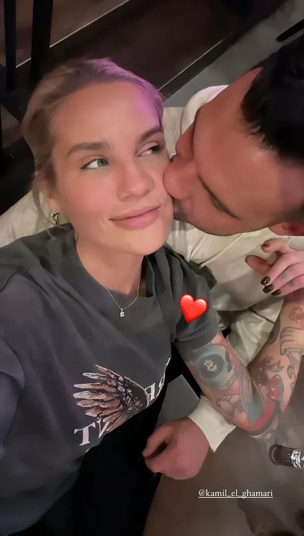 Karolina Gilon z chłopakiem