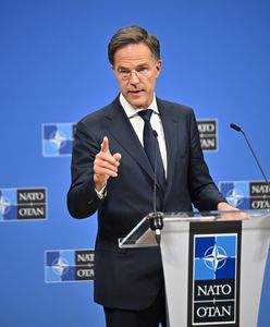 Incydenty z udziałem rosyjskich samolotów. Rutte stawia sprawę jasno