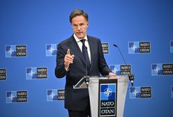 Incydenty z udziałem rosyjskich samolotów. Rutte stawia sprawę jasno