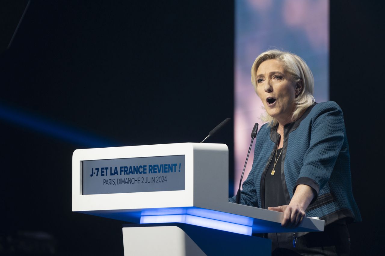 Marine Le Pen at present