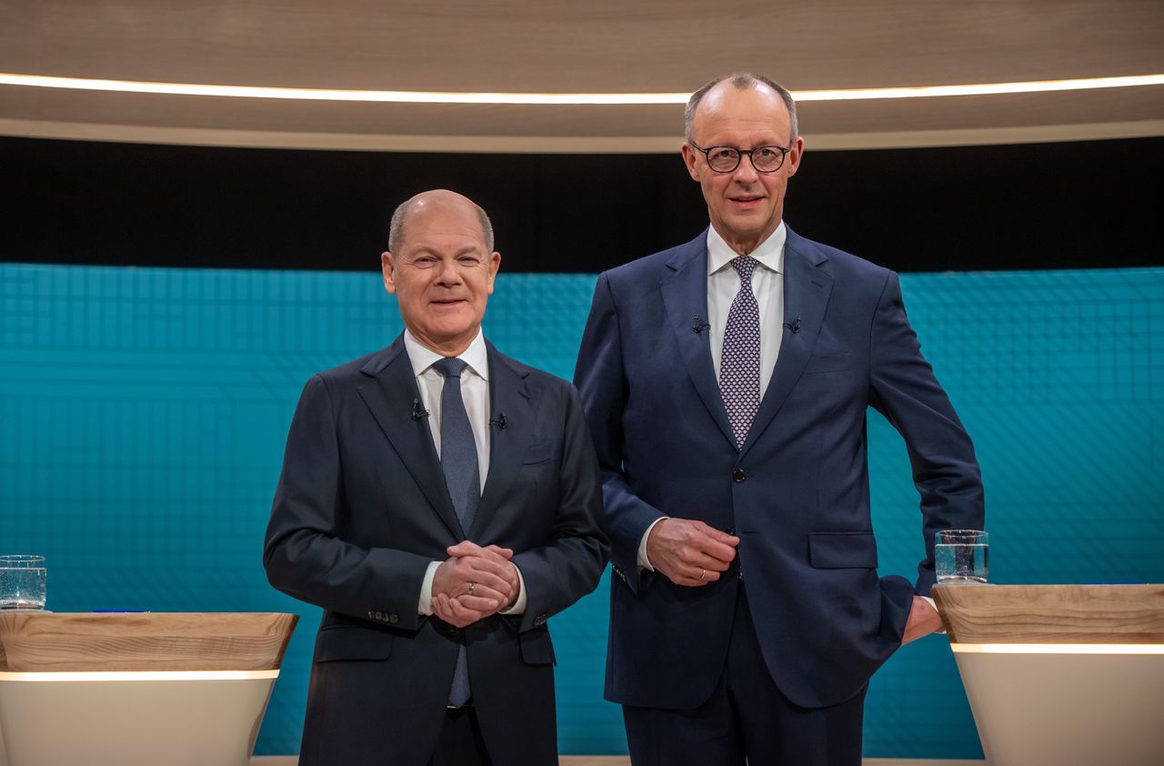 Olaf Scholz i Friedrich Merz