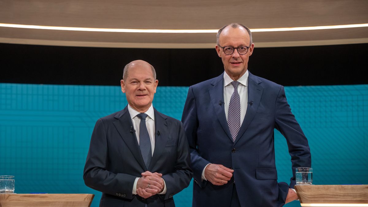 Olaf Scholz i Friedrich Merz