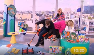 Filip Chajzer przewrócił Małgorzatę Ohme w programie na żywo