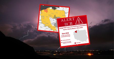 IMGW podnosi alert. Trzeba śledzić komunikaty pogodowe
