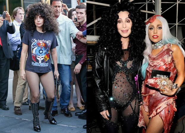 Lady Gaga "chce być drugą Cher"! (ZDJĘCIA)