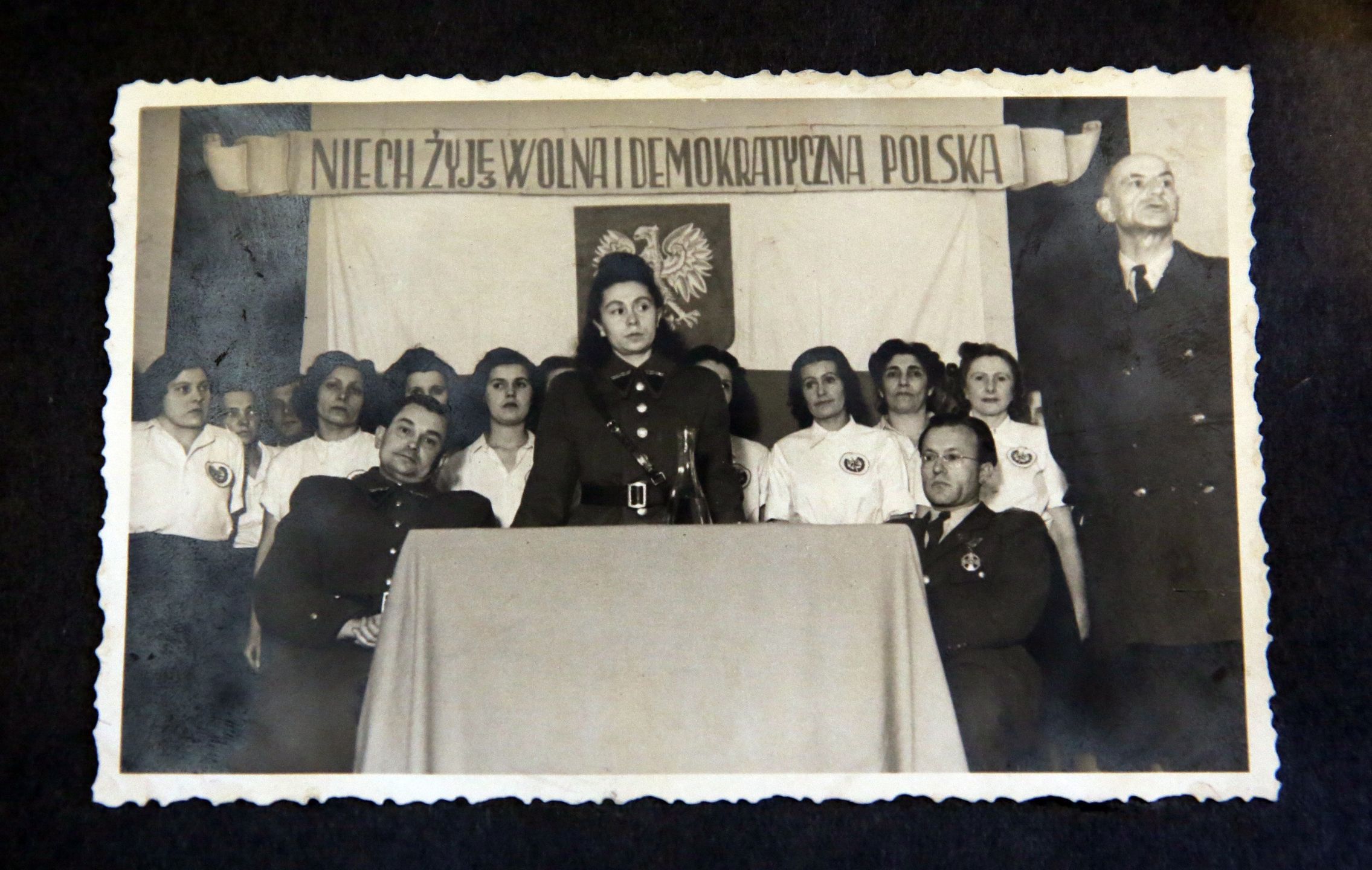 Jedno ze zdjęć Heleny Wolińskiej