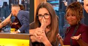 Nic dziwniejszego dziś nie zobaczycie. Drew Barrymore NIUCHA WŁASNĄ STOPĘ w telewizji i podtyka ją pod nos współprowadzącym...