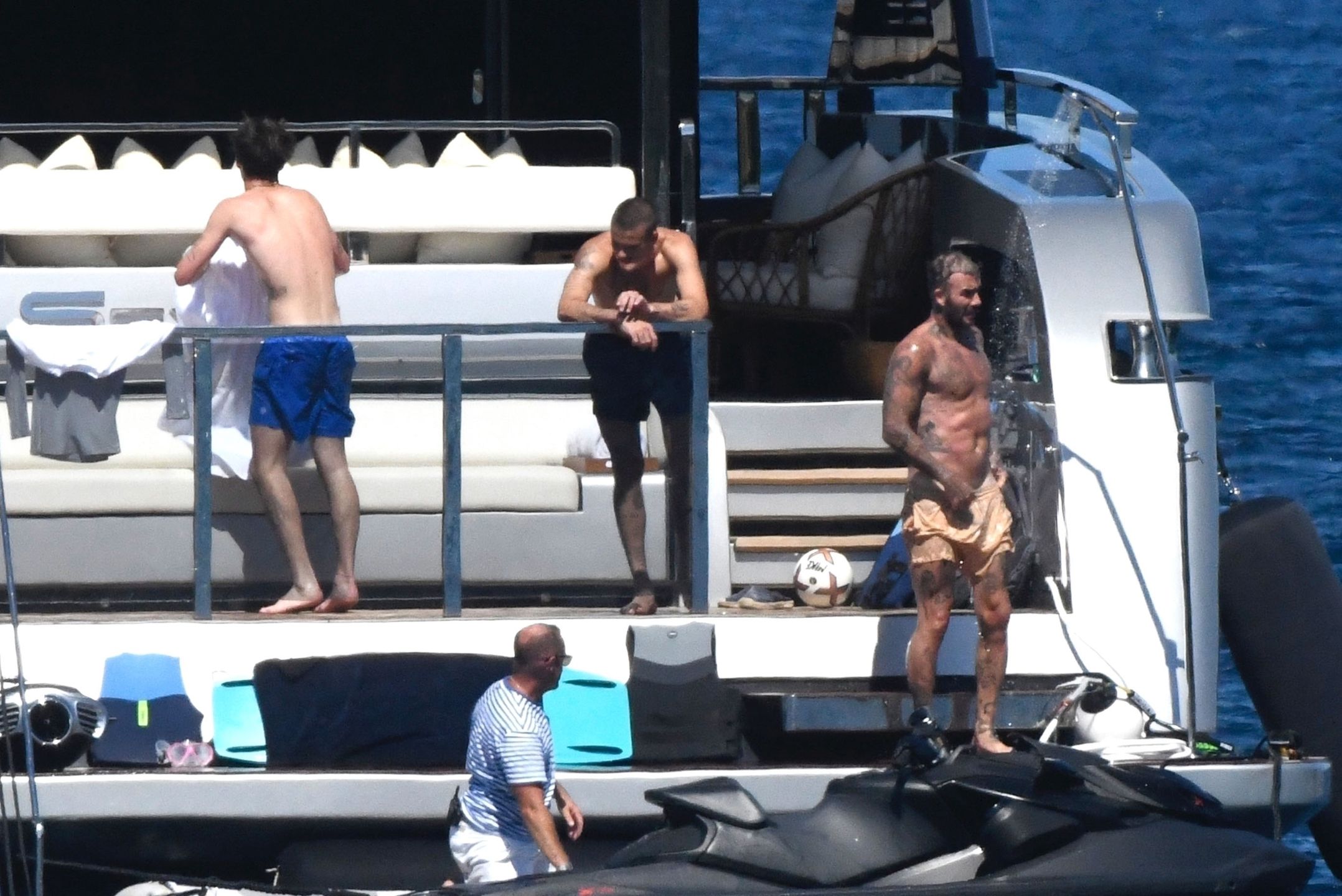 Beckhamowie świętują urodziny córki na jachcie za 26 mln złotych (ZDJĘCIA)