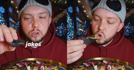 Książulo zjadł NAJDROŻSZĄ pizzę na ŚWIECIE i znalazł w niej...WŁOS. "Czarny, długi"