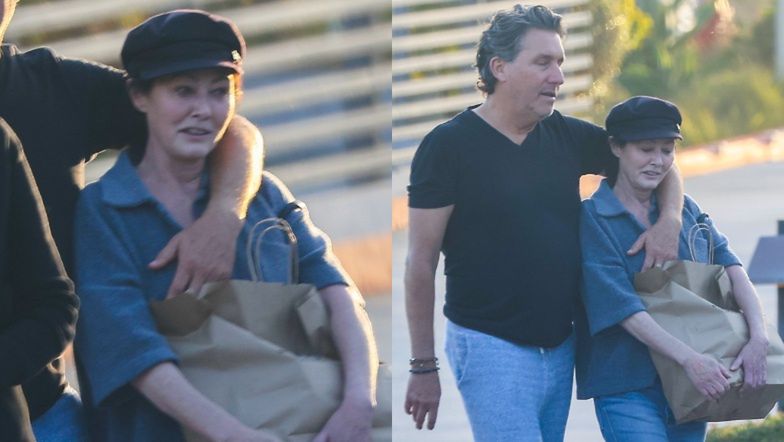 Shannen Doherty z przyjaciółmi