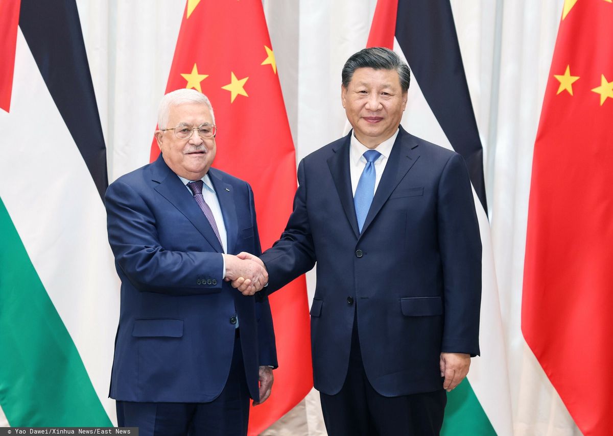 Mahmoud Abbas i Xi Jinping