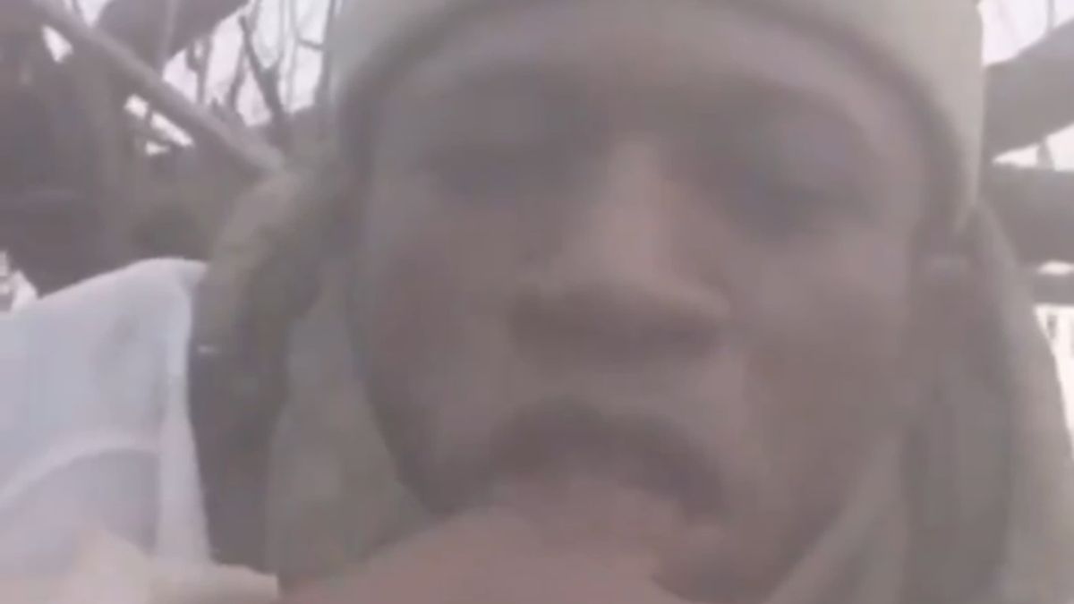 Nigeryjczyk jest pewny, że nie zginie, bo walczy dla Rosji